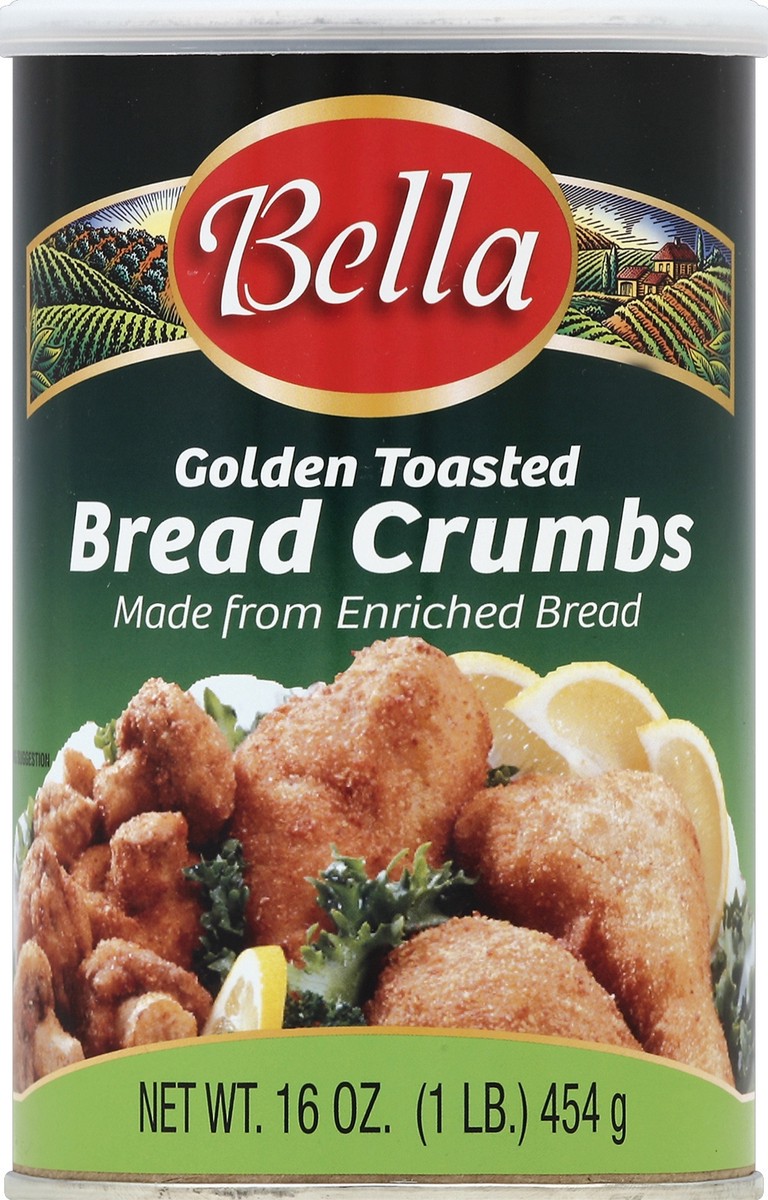 slide 1 of 2, Bella Bread Crumbs 16 oz, 16 oz