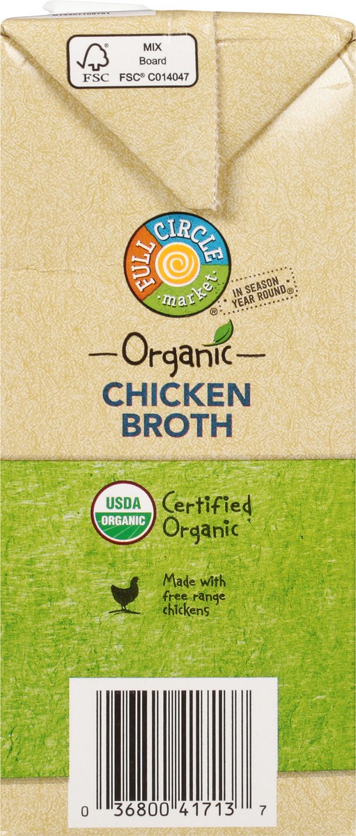 slide 7 of 9, Full Circle Market Organic Chicken Broth 48 oz, 48 oz