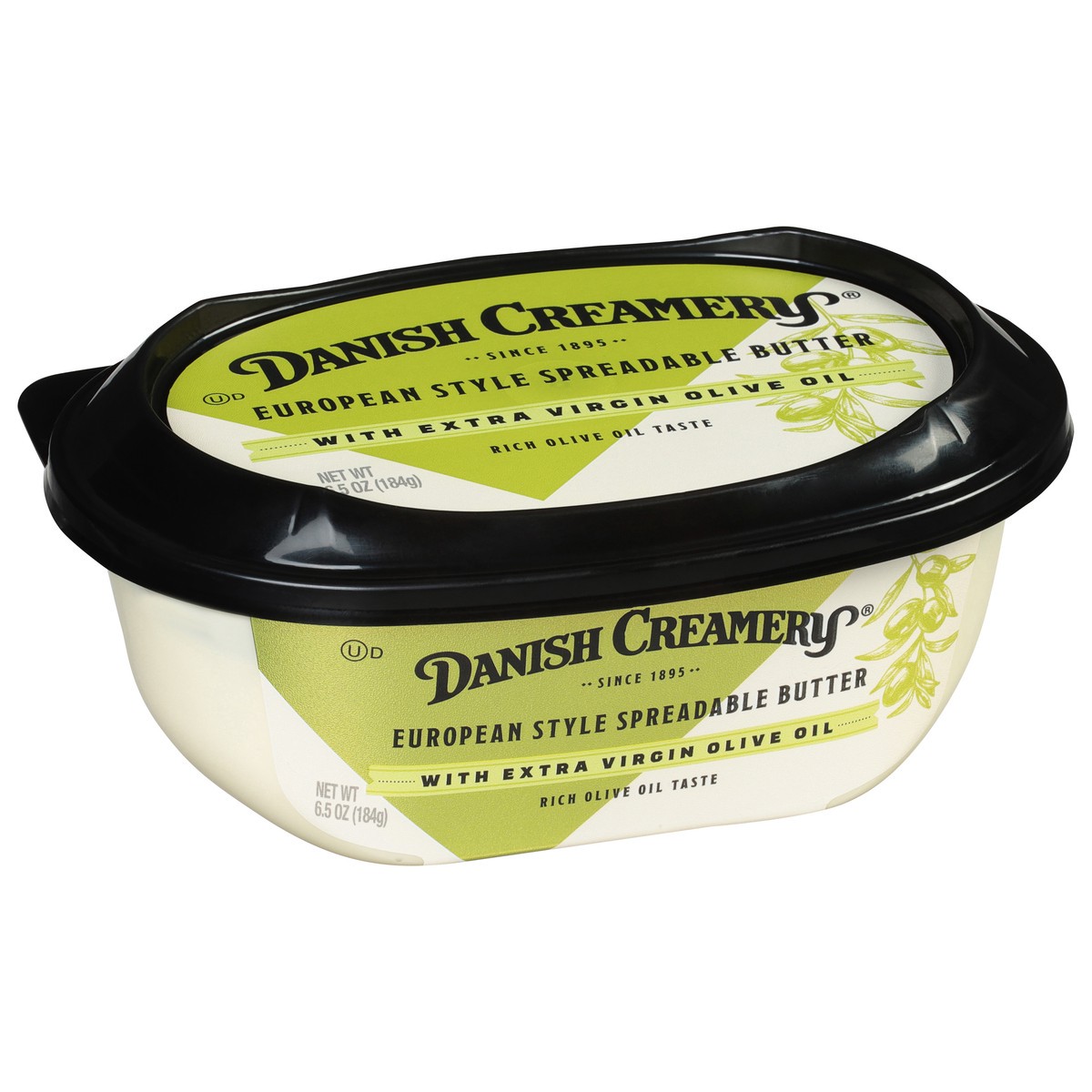 slide 8 of 9, Danish Creamery European Style Butter with Extra Virgin Olive Oil 6.5 oz, 6.5 oz