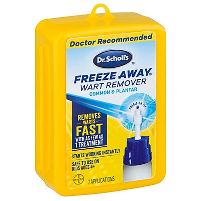 slide 1 of 1, Dr. Scholl's Freeze Away Wart Remover, 7 ct