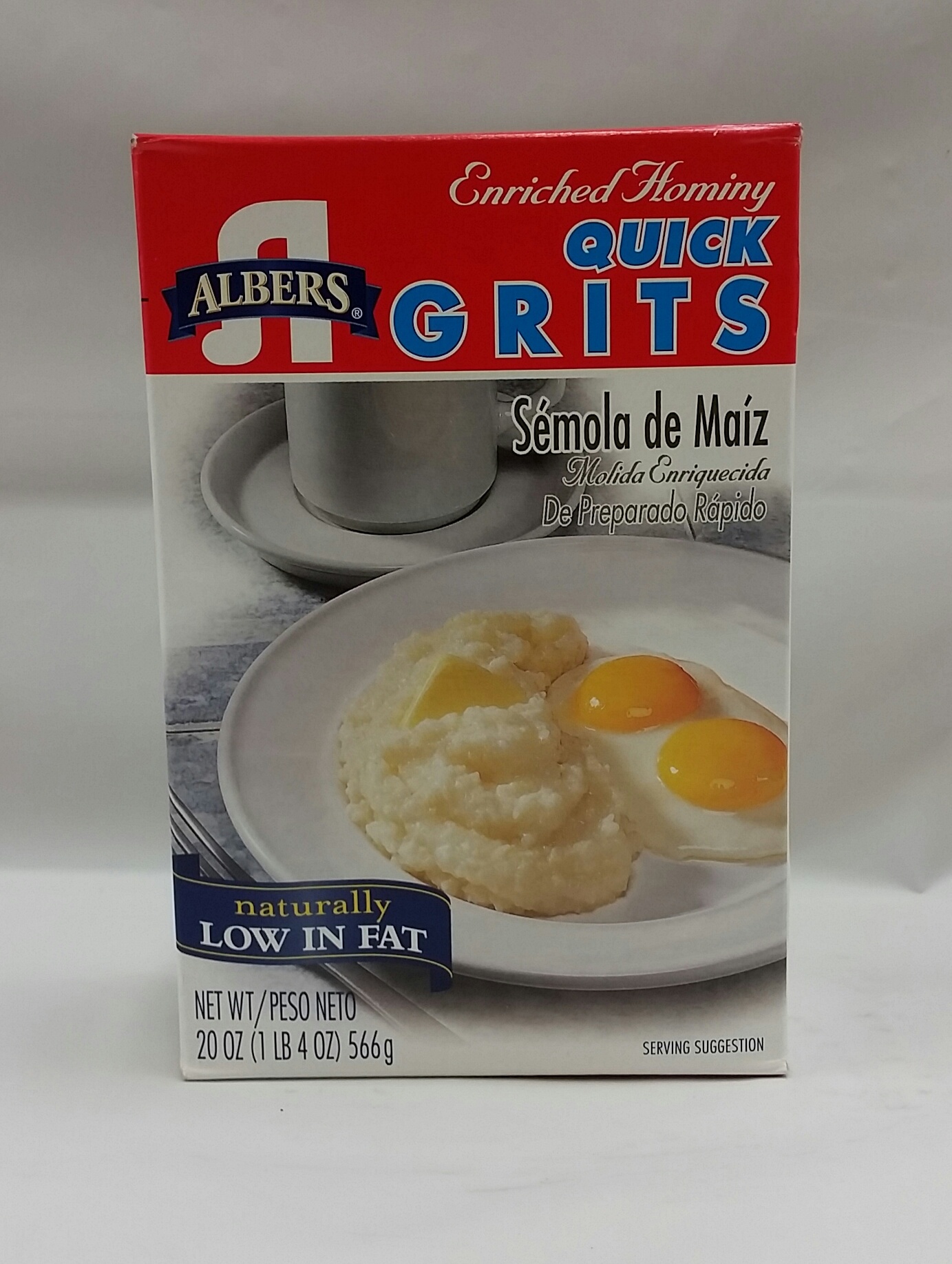 slide 1 of 1, Albers Quick Grits, 20 oz