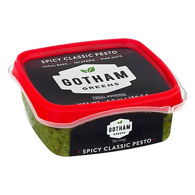 slide 1 of 8, Gotham Greens Spicy Classic Pesto, 6.5 oz