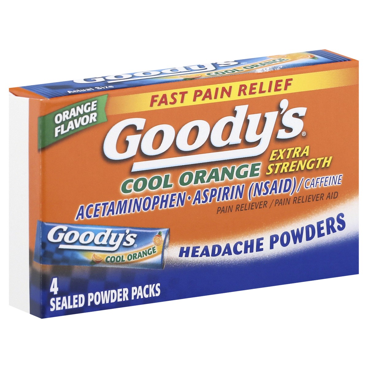 slide 3 of 12, Goody's Pain Reliever 4 ea, 4 ct