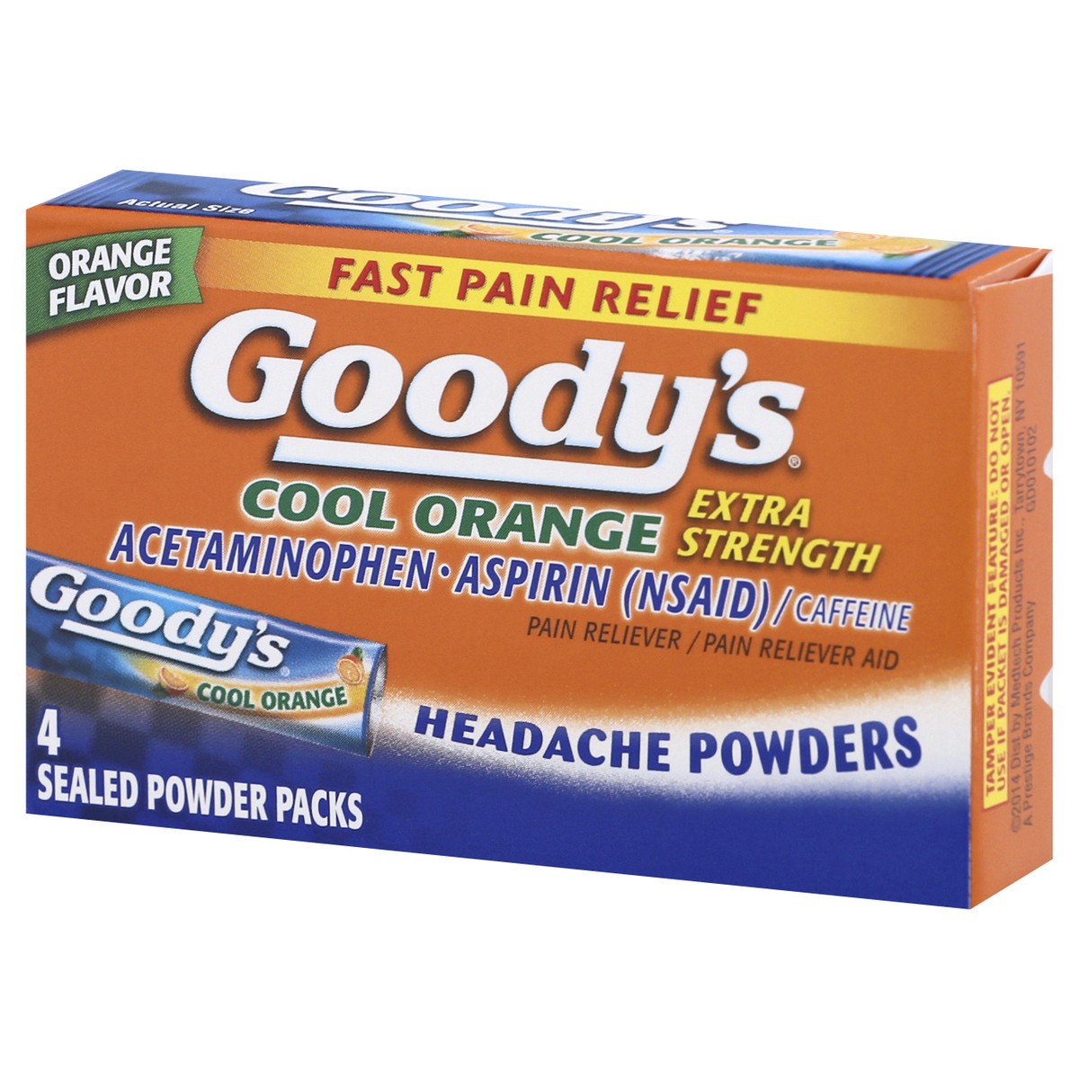 slide 4 of 12, Goody's Pain Reliever 4 ea, 4 ct