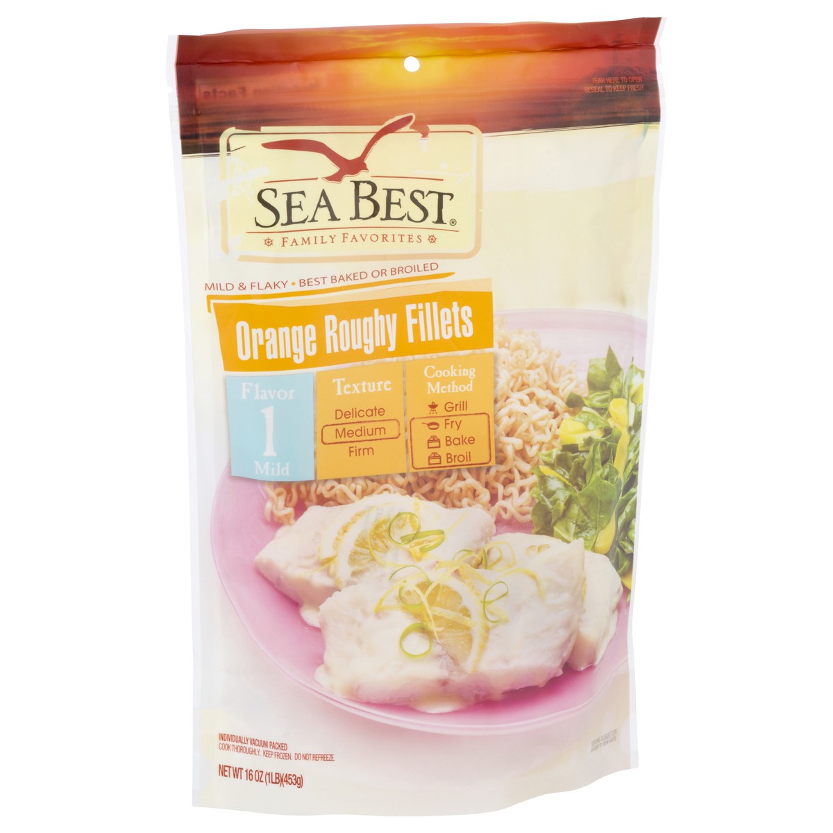 slide 9 of 9, Sea Best Orange Roughy Fillets 16 oz, 16 oz