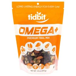 Tidbit Premium Omega+ Trail Mix 14 oz