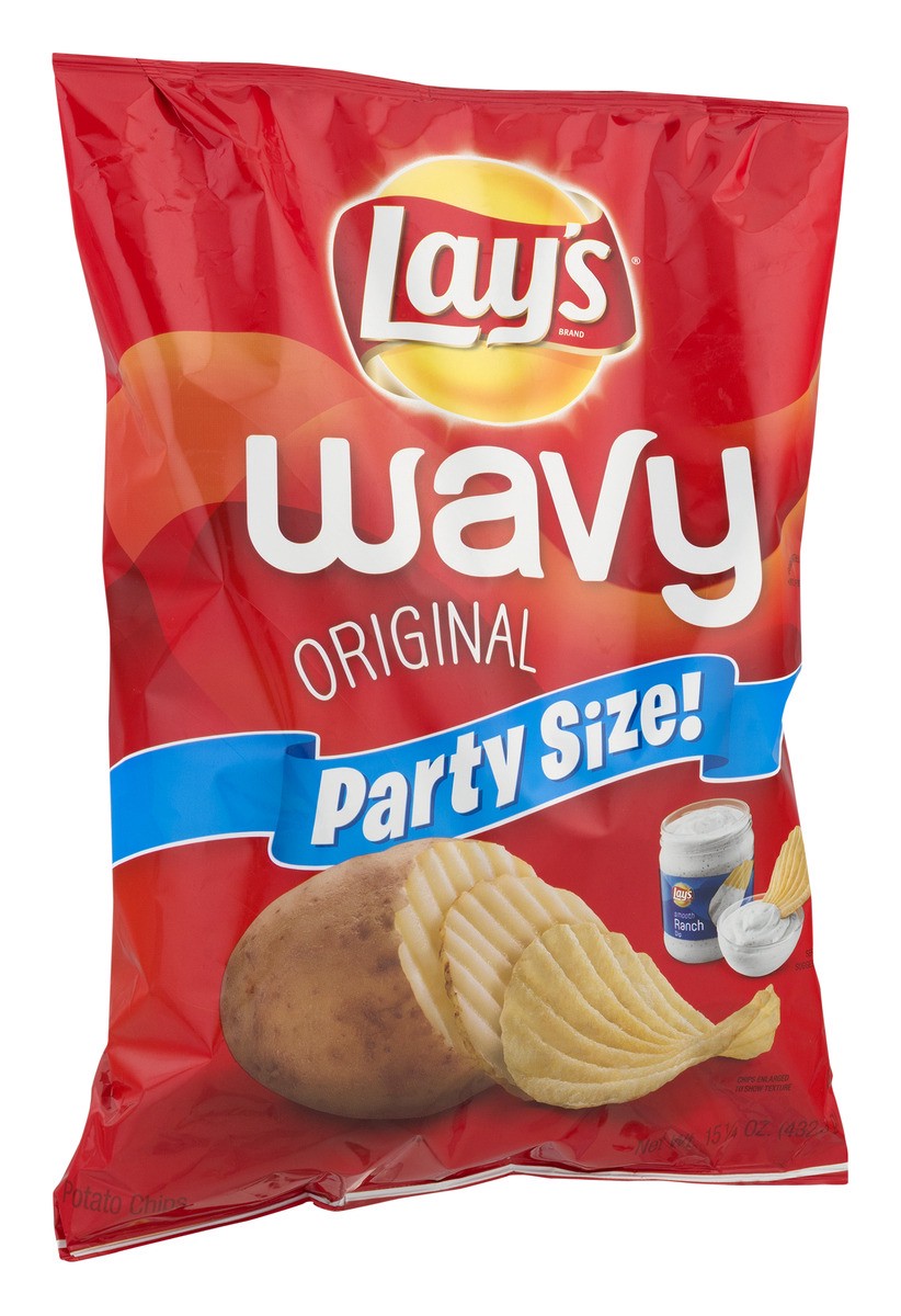 slide 2 of 8, Lay's Potato Chips, 15.25 oz