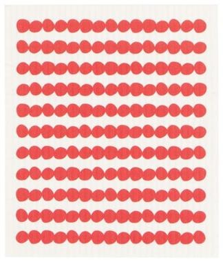 slide 1 of 1, Now Designs Swedish Dish Cloth Red, 1 ct