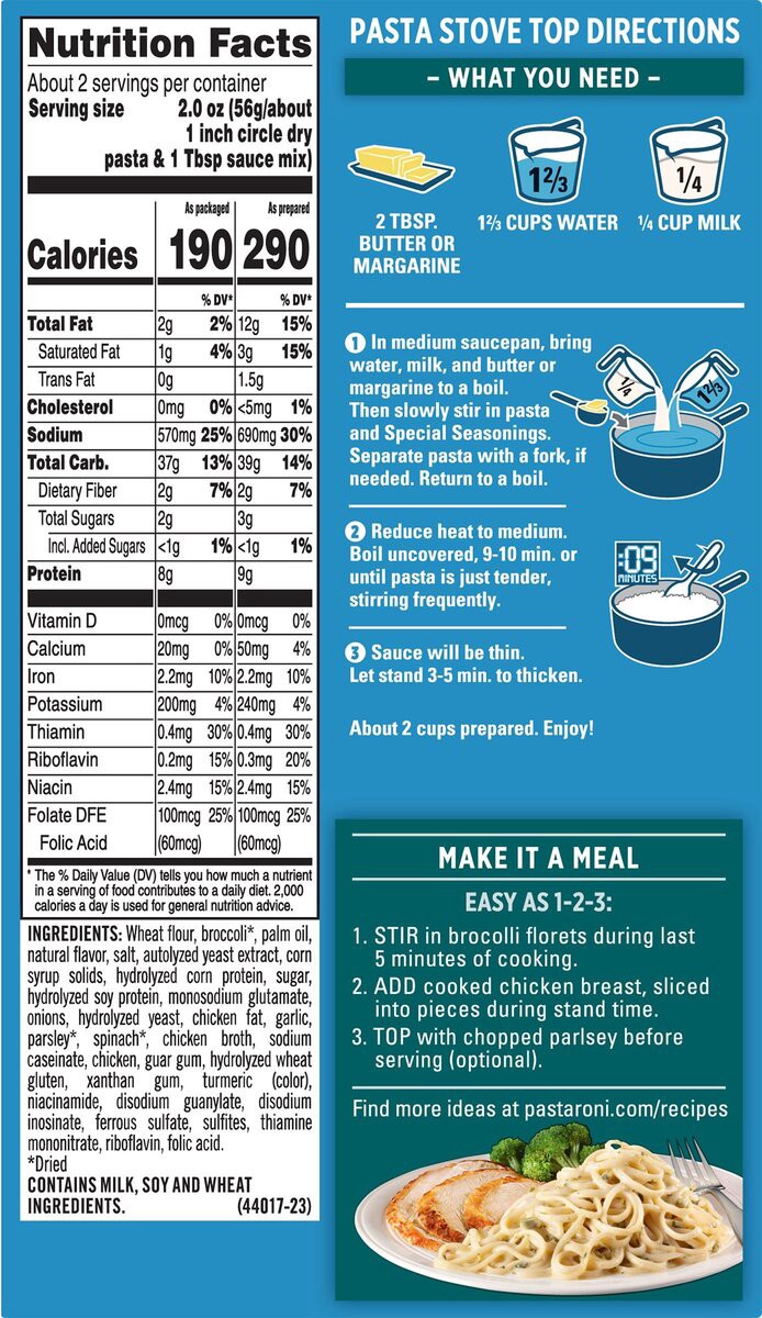 slide 2 of 7, Pasta Roni Pasta Mix, 4.7 oz