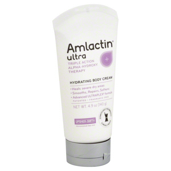 slide 1 of 1, AmLactin Alphahydroxy Therapy Ultra Smoothing Intensely Hydrating Cream, 4.9 oz