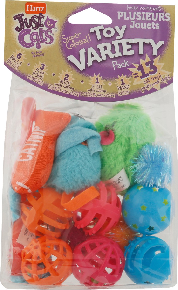 slide 10 of 12, Hartz Just For Cats Variety Pack Toy Variety Pack 13 ea, 13 ct