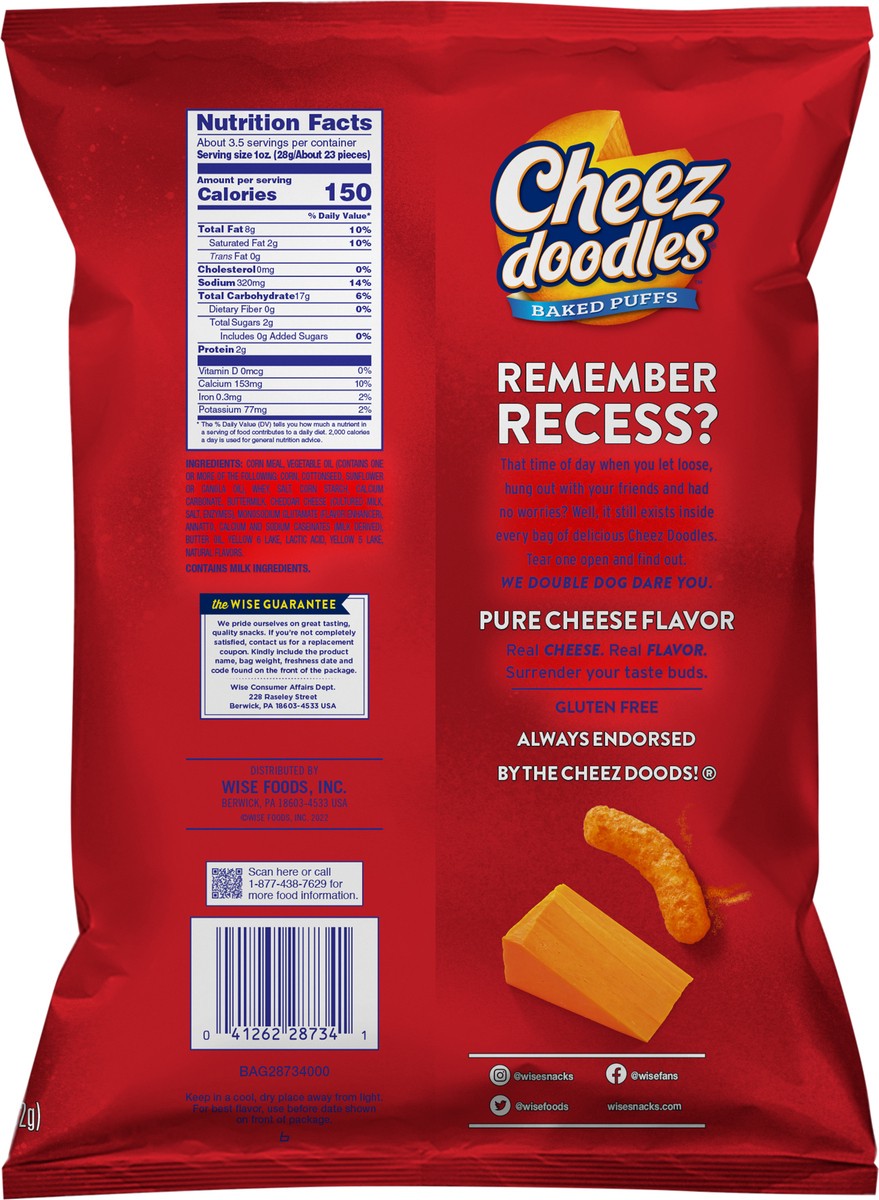 slide 3 of 3, Cheez Doodles Puff 3.25 Oz, 1 ct