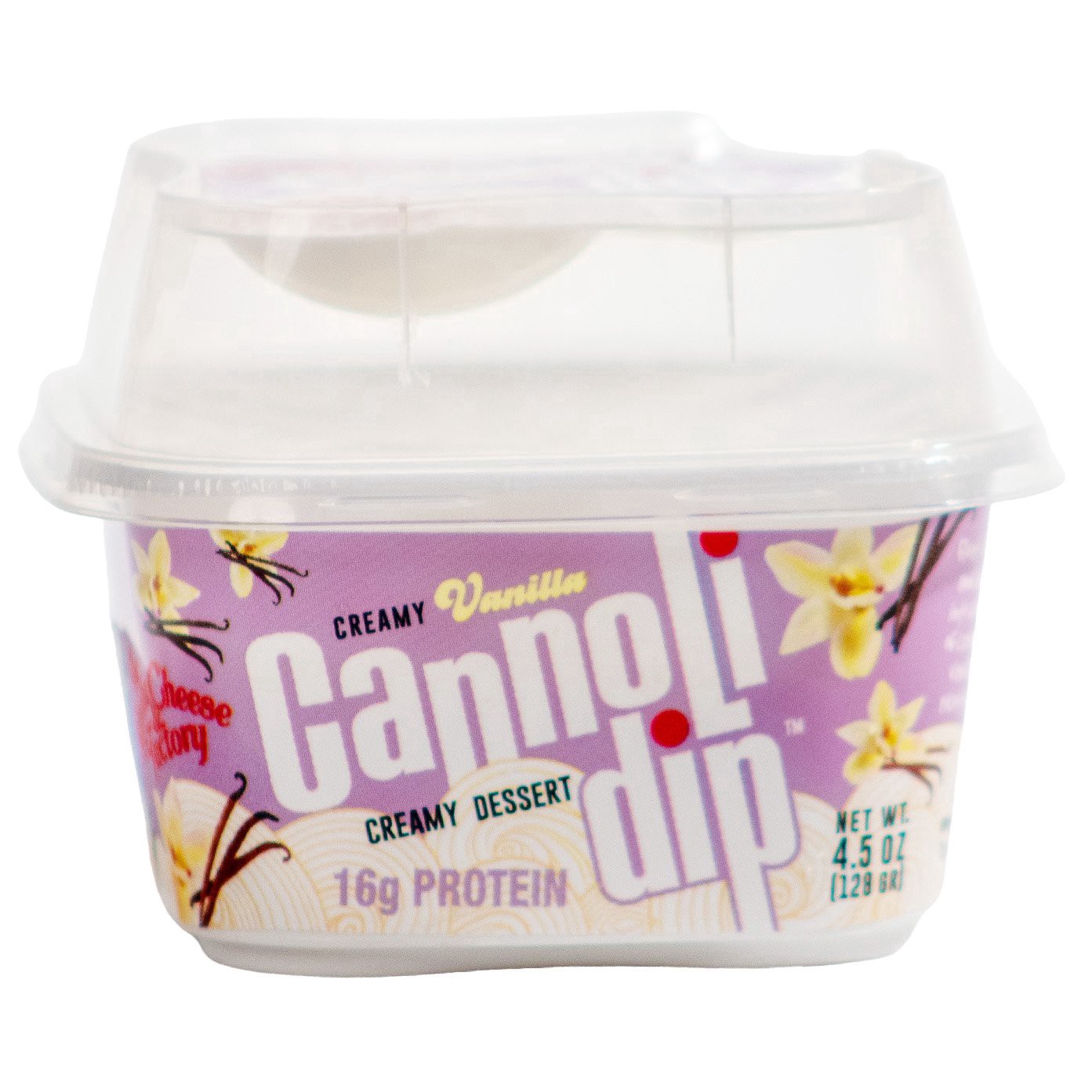 slide 1 of 1, The Ricotta & Cheese Factory Vanilla Cannoli Dip, 4.5 oz