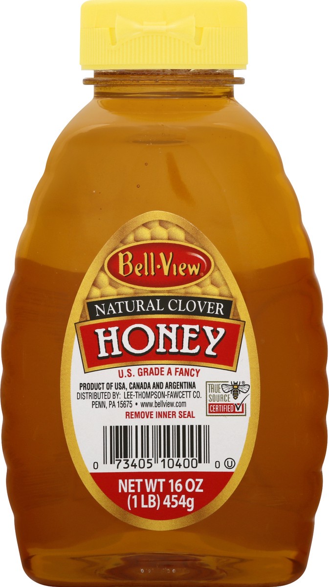 slide 8 of 9, Bell-View Honey, 16 oz