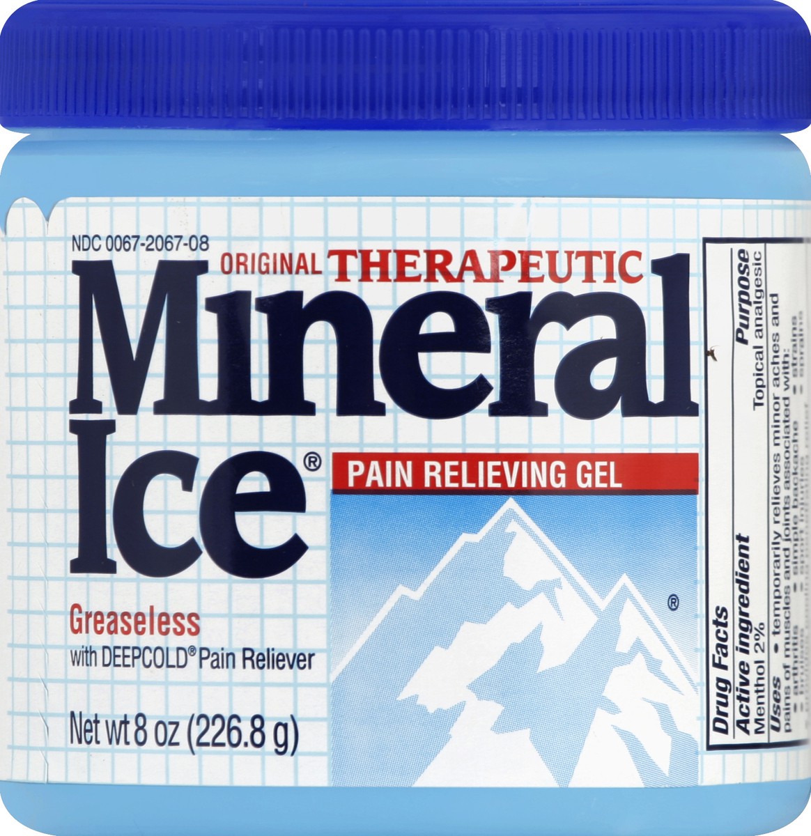 slide 2 of 3, Mineral Ice Pain Relieving Gel 8 oz, 8 oz