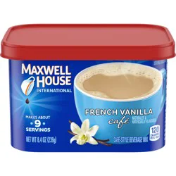 Maxwell House French Vanilla Cafe, Beverage Mix