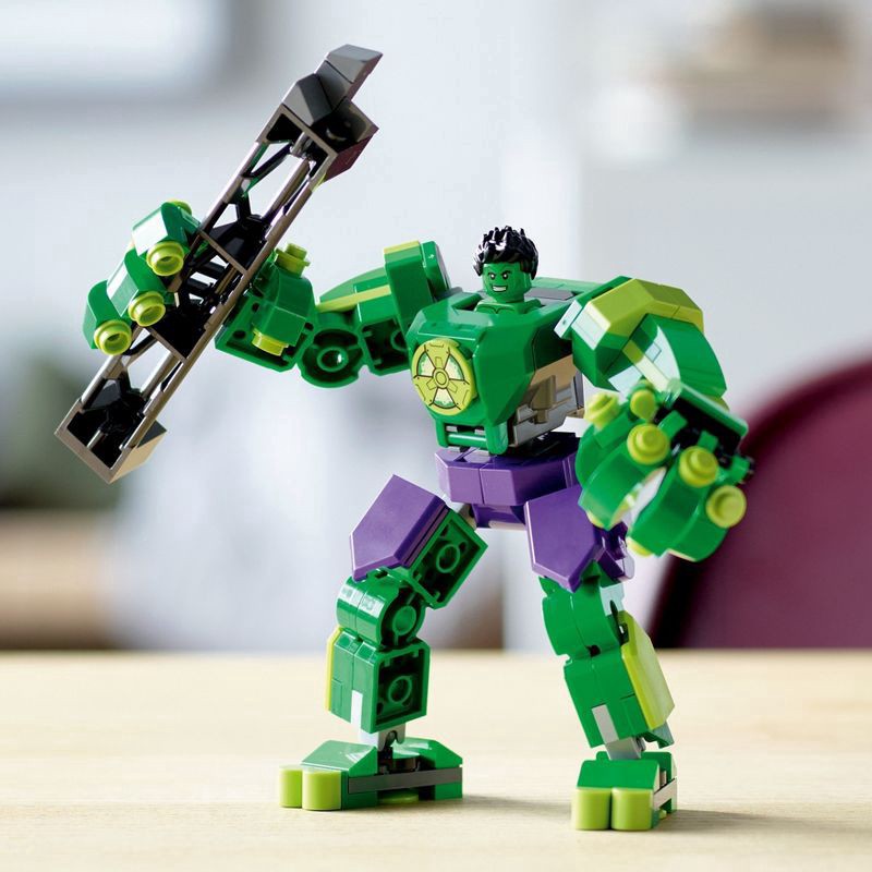 slide 2 of 6, LEGO Marvel Hulk Mech Armour Avengers Action Figure 76241, 138 ct
