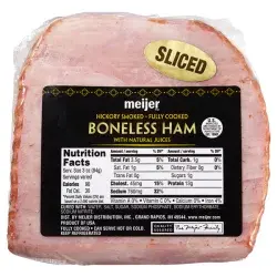 Meijer Boneless Hickory Smoked Sliced Ham