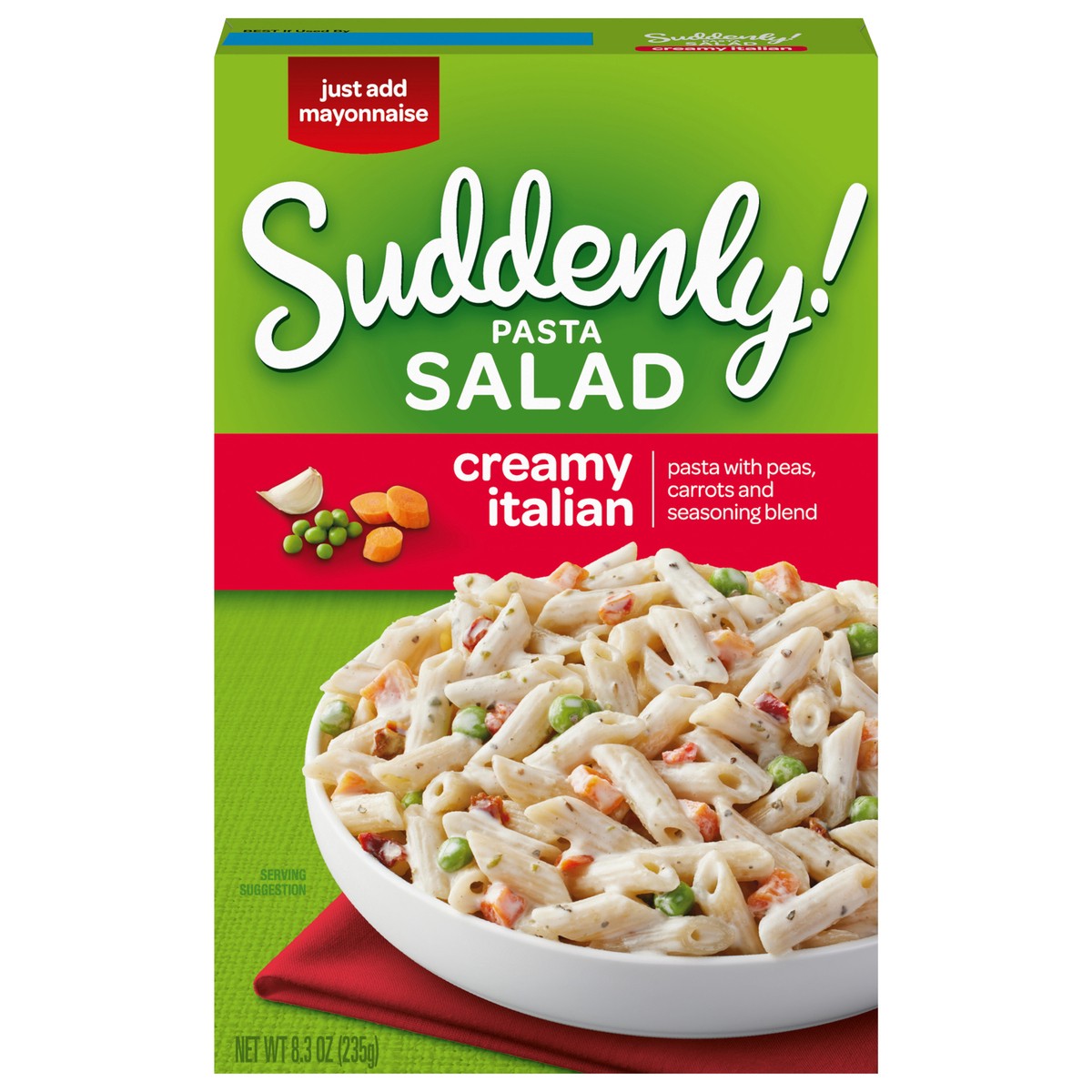 slide 1 of 14, Betty Crocker Suddenly! Creamy Italian Pasta Salad 8.3 oz, 8.3 oz