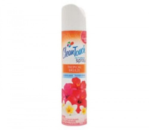 slide 1 of 1, Clean Touch Air Freshener Tropical Breeze, 9 oz