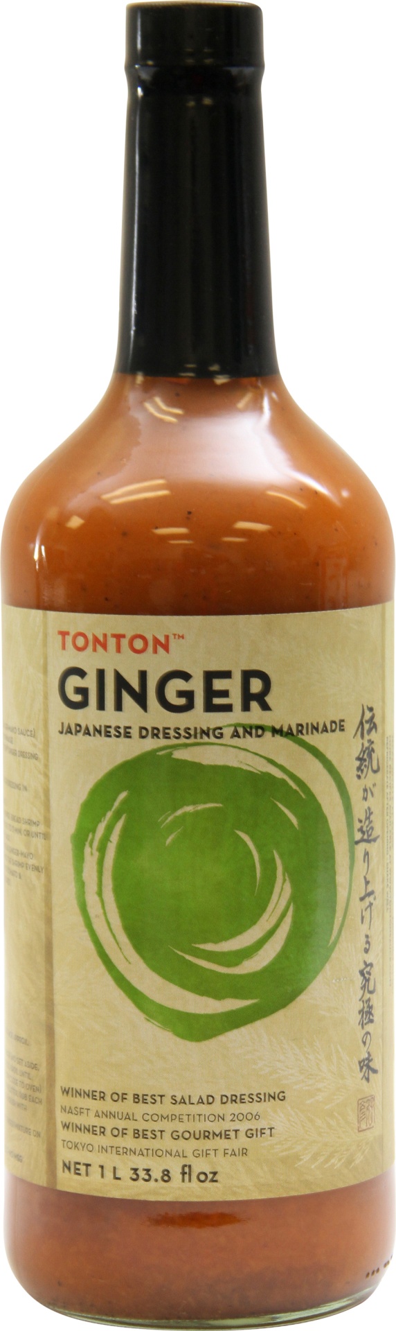 slide 1 of 1, Tonton Ginger Dressing, 33.8 oz