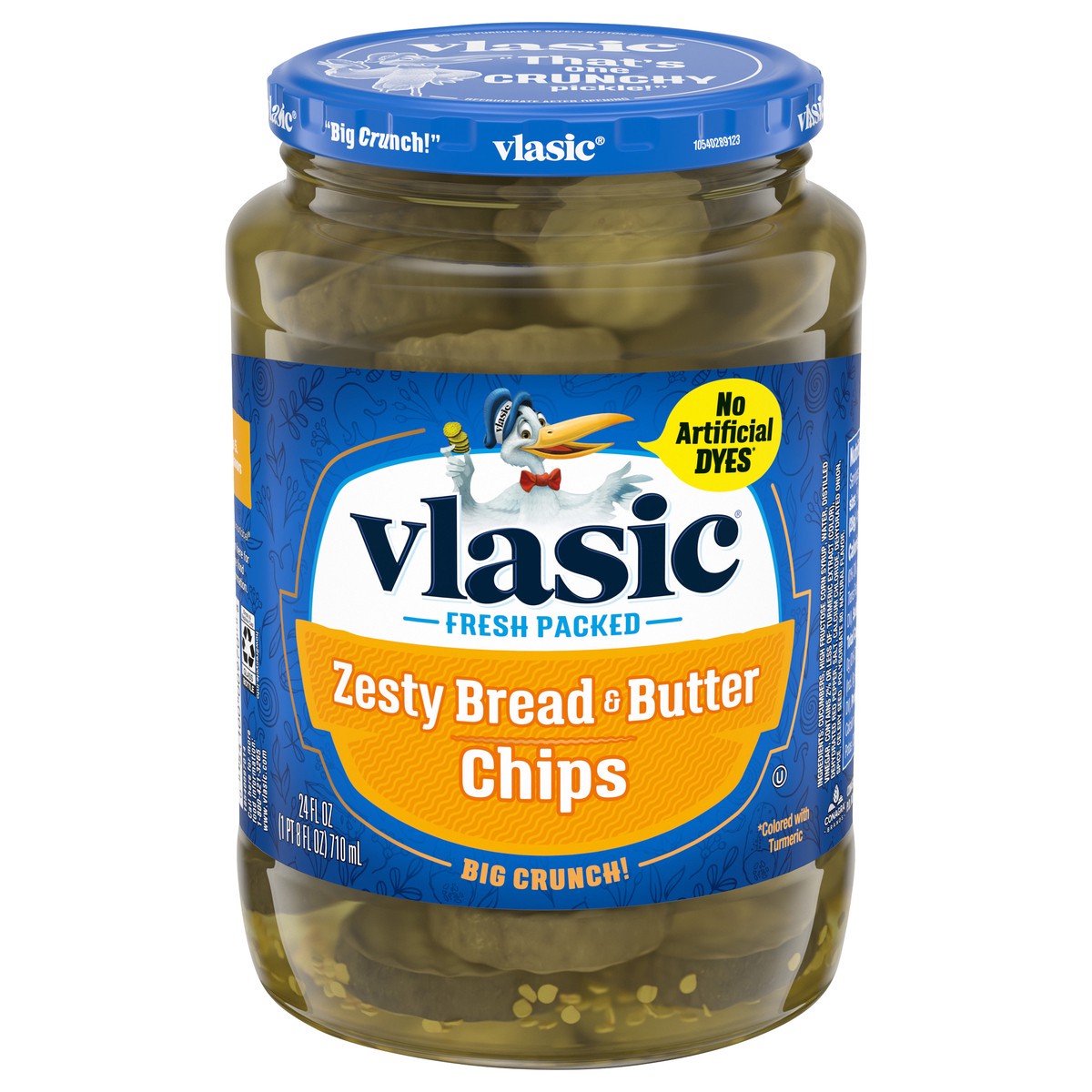 slide 1 of 9, Vlasic Zesty Bread & Butter Chips 24 oz, 24 oz