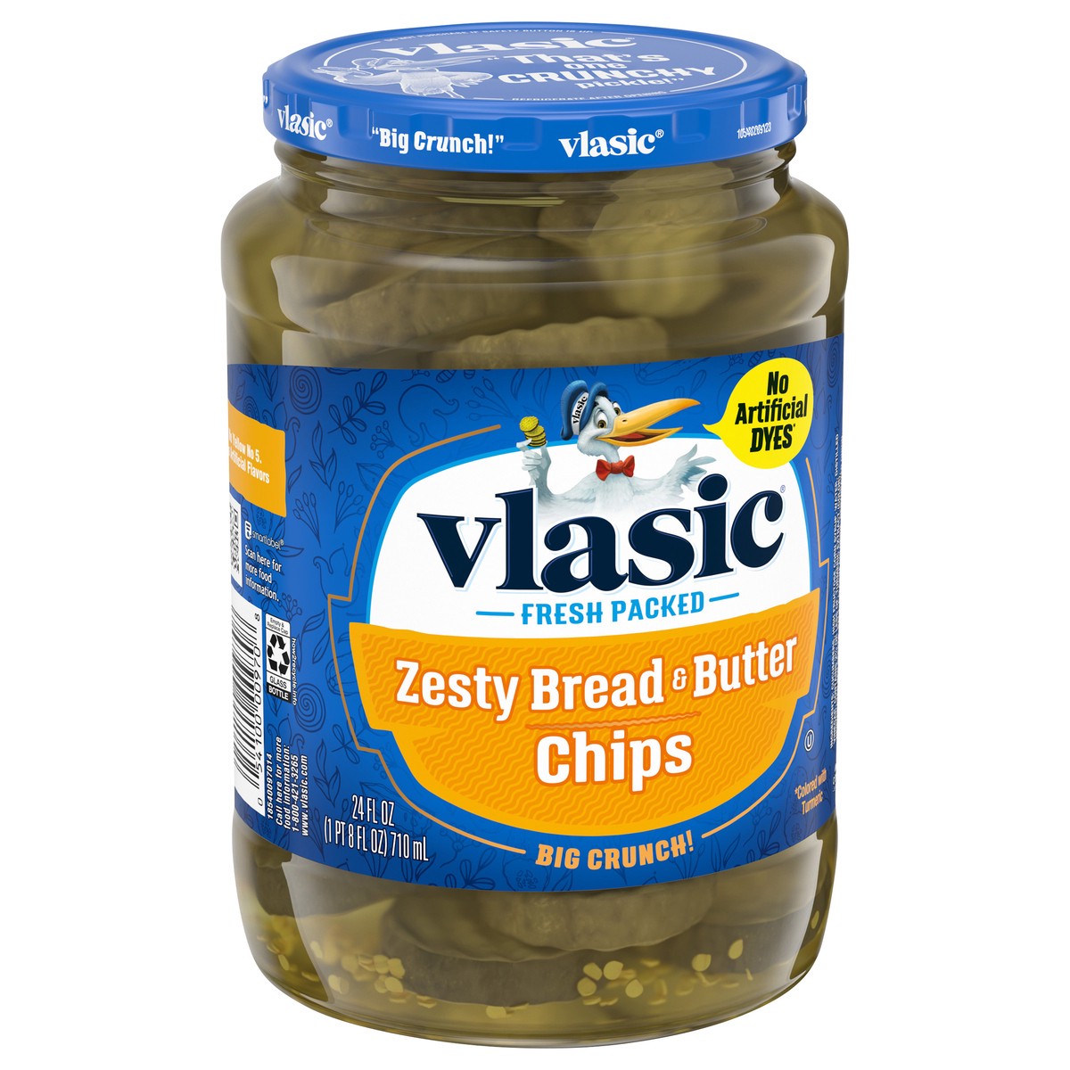 slide 8 of 9, Vlasic Zesty Bread & Butter Chips 24 oz, 24 oz