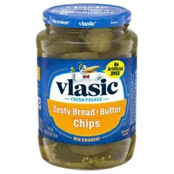 Vlasic Zesty Bread & Butter Chips 24 oz