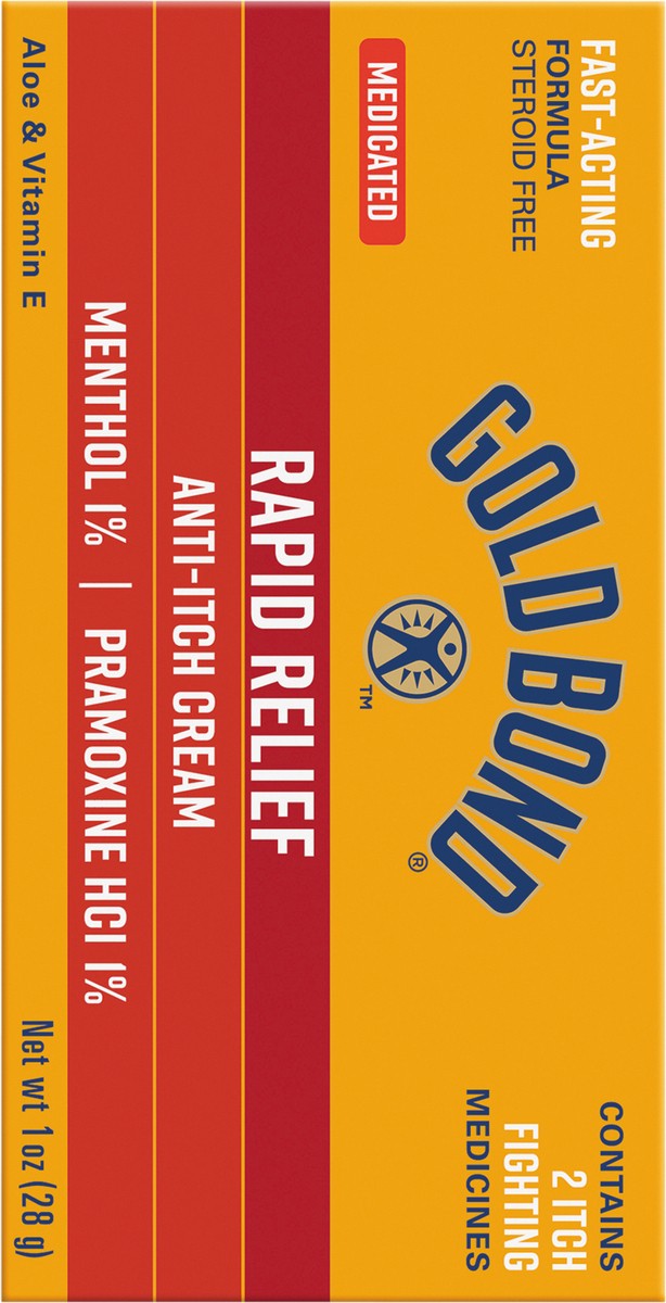 slide 4 of 5, Gold Bond Creme Anti Itch Relief, 1 oz