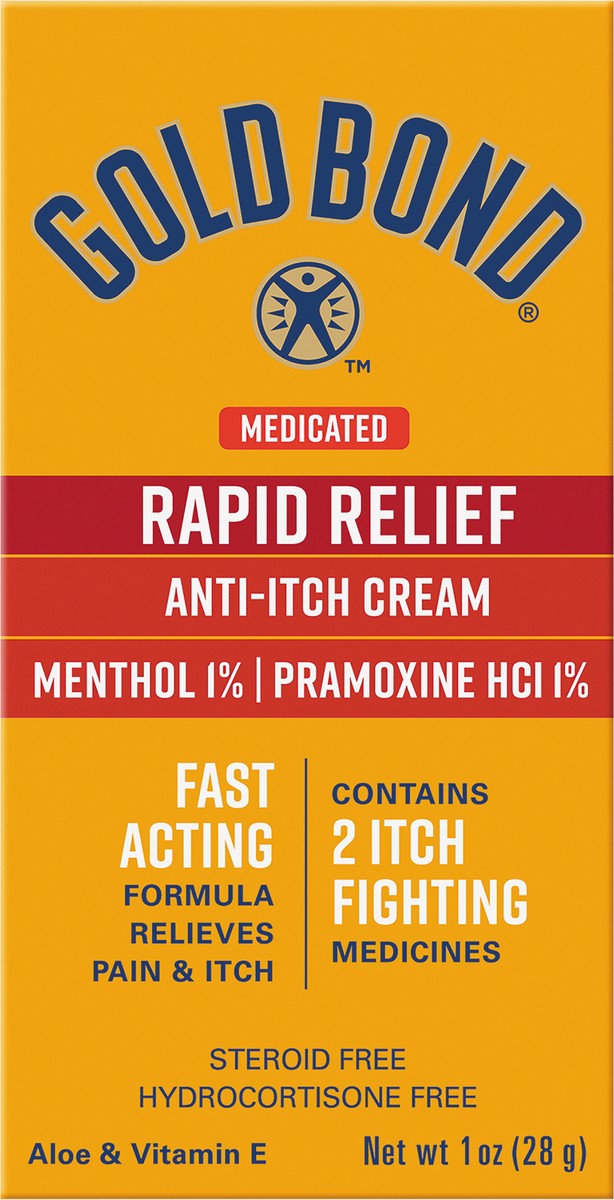 slide 5 of 5, Gold Bond Creme Anti Itch Relief, 1 oz
