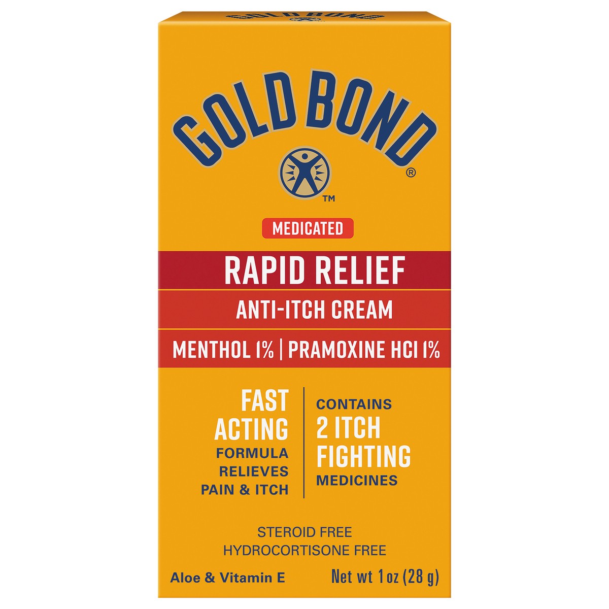 slide 1 of 5, Gold Bond Creme Anti Itch Relief, 1 oz