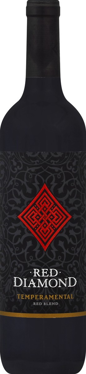 slide 2 of 2, Red Diamond "Temperamental" Red Ble, 750 ml
