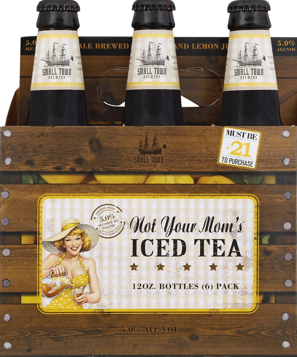 slide 4 of 4, Small Town Brewery Not Your Mom's Hard Iced Tea, 6 ct; 12 fl oz