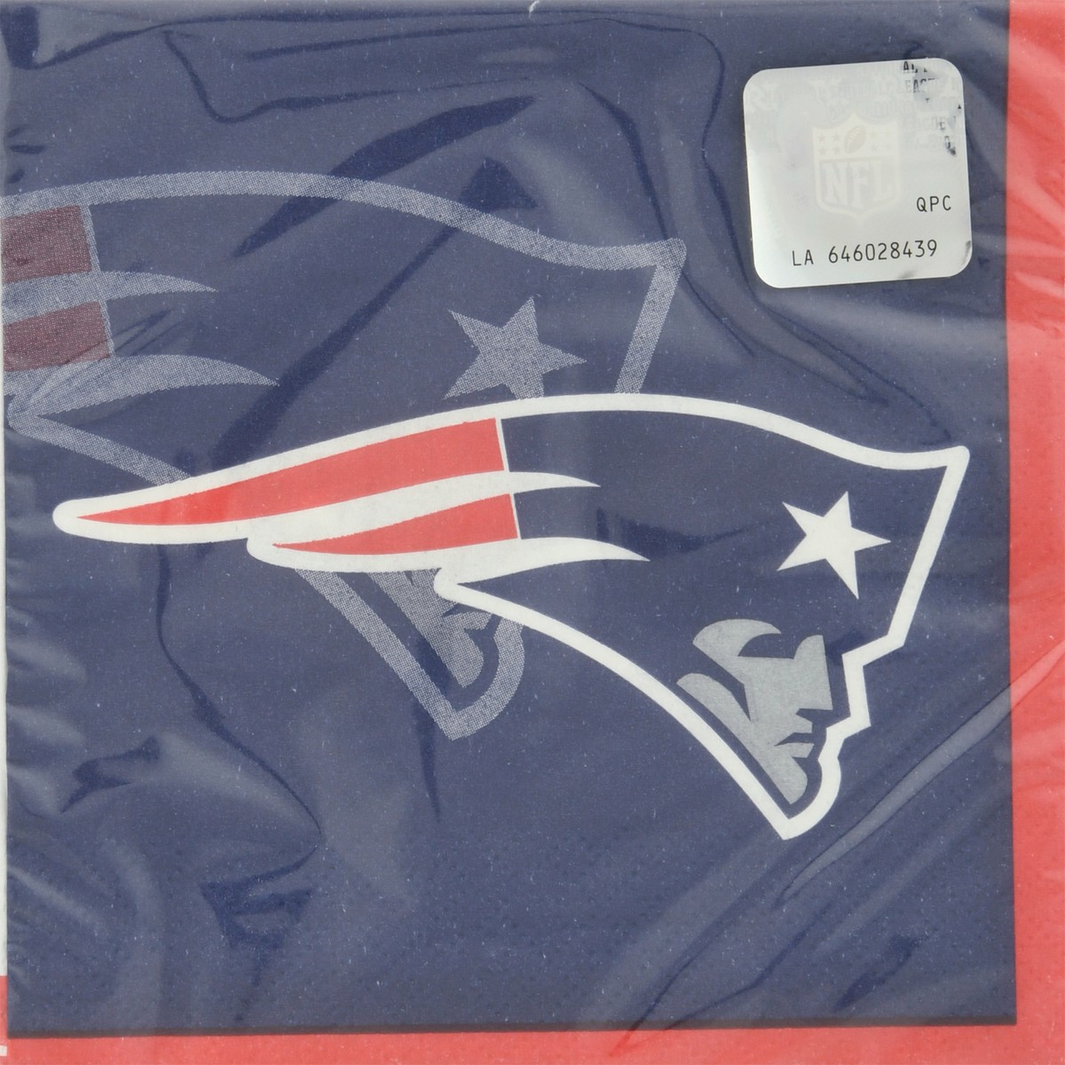slide 2 of 12, NFL Patriots Beverage Napkins, 1 ct