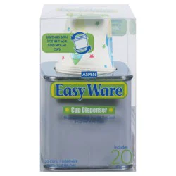 Aspen Cup Dispenser with Cups - 20 ea