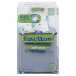 Aspen Cup Dispenser with Cups - 20 ea