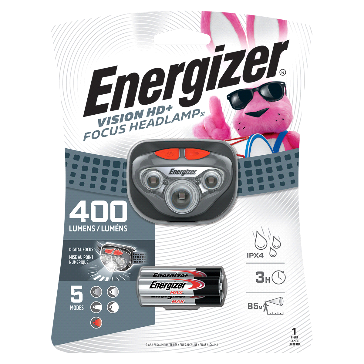 slide 1 of 1, Energizer Vision HD + Focus Headlight, 1 ct