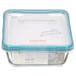 Snapware Total Solution 6 Cup Rectangle Glass Food Storage Container