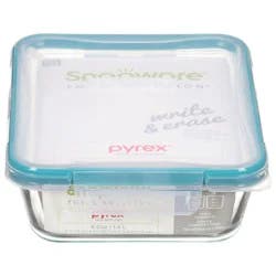 Snapware Total Solution 6 Cup Rectangle Glass Food Storage Container
