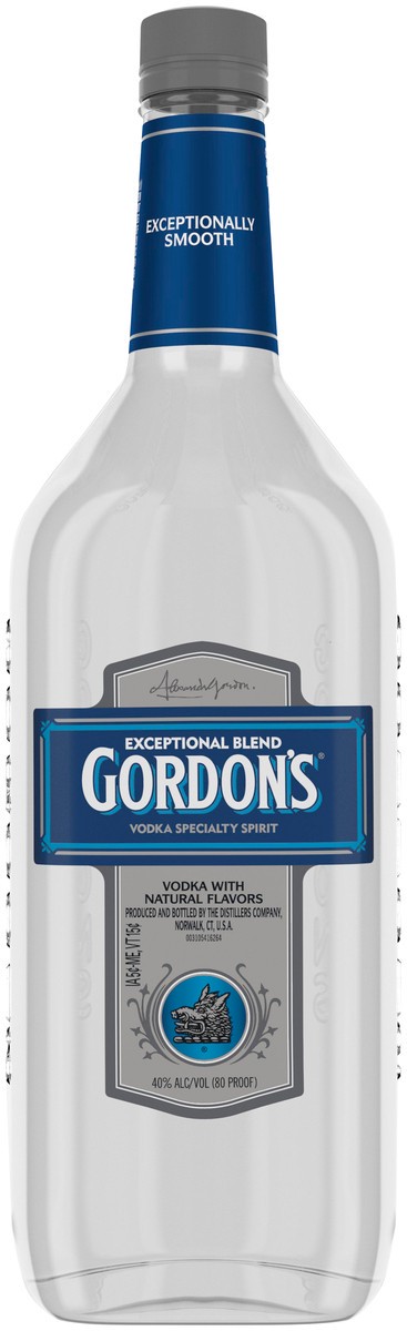 slide 1 of 1, Gordon's Exceptional Blend (Vodka with Natural Flavors), 1 liter