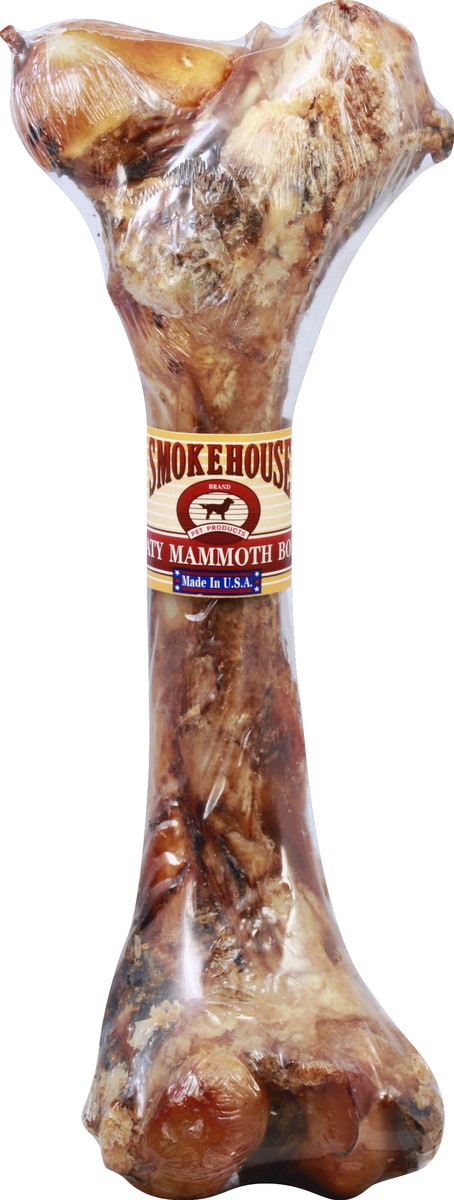 slide 3 of 5, Smokehouse Meaty Mammoth Bone, 1 ct