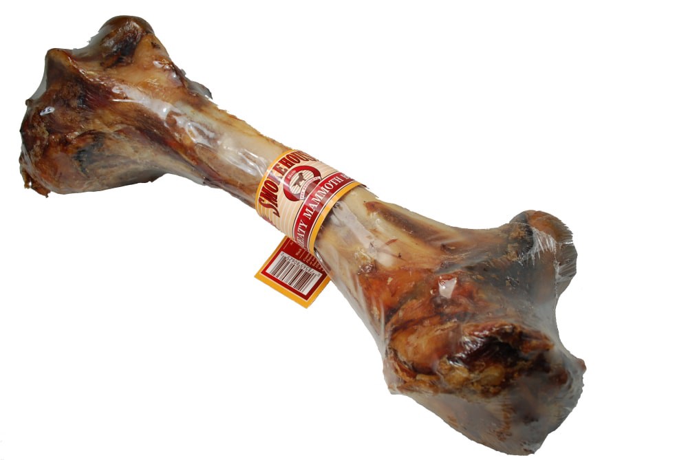 slide 1 of 5, Smokehouse Meaty Mammoth Bone, 1 ct