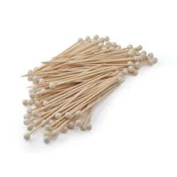 Grand Gourmet Bamboo Ball Picks 100 Count
