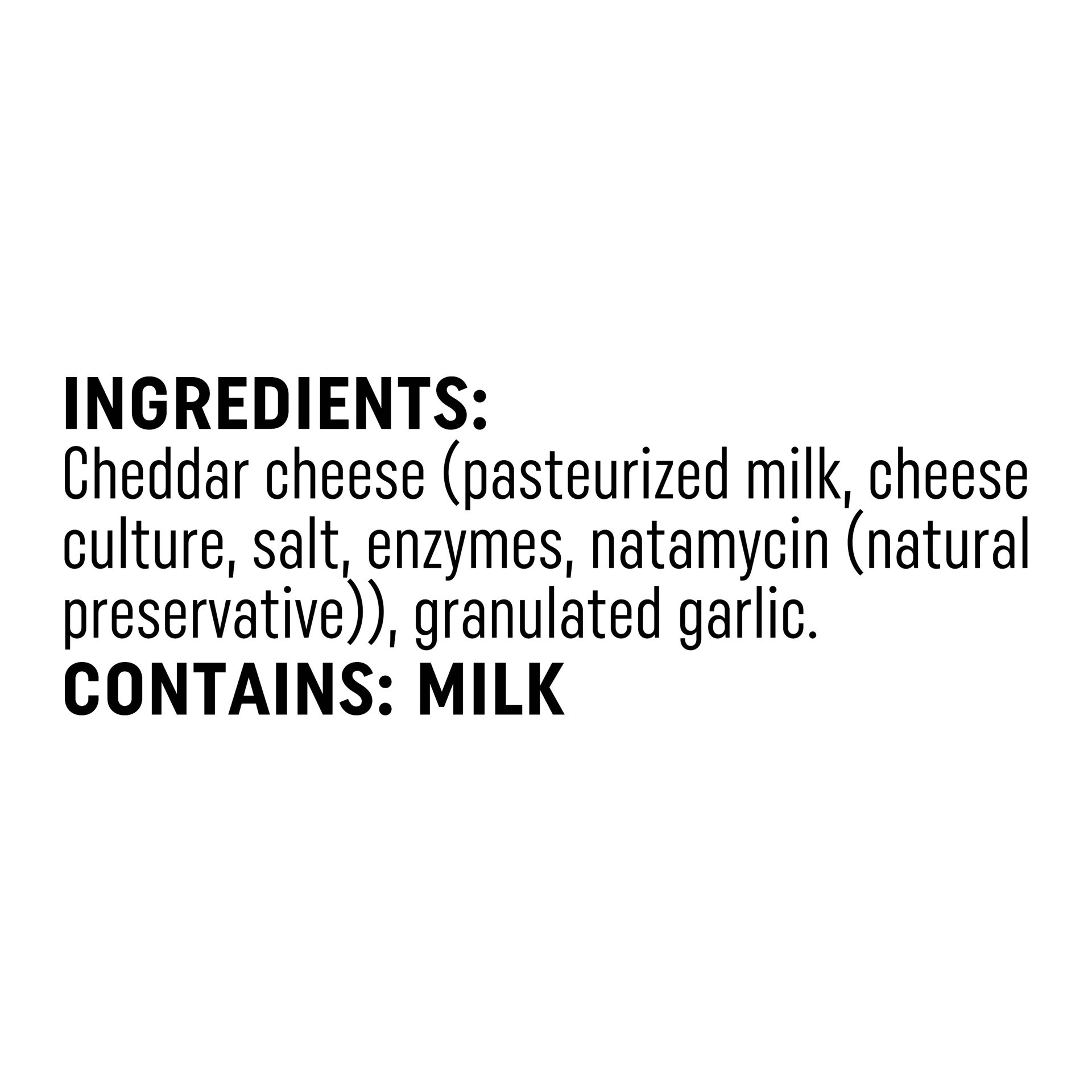 slide 5 of 5, 12/5Oz Garlic Cheese Curds, 5 oz