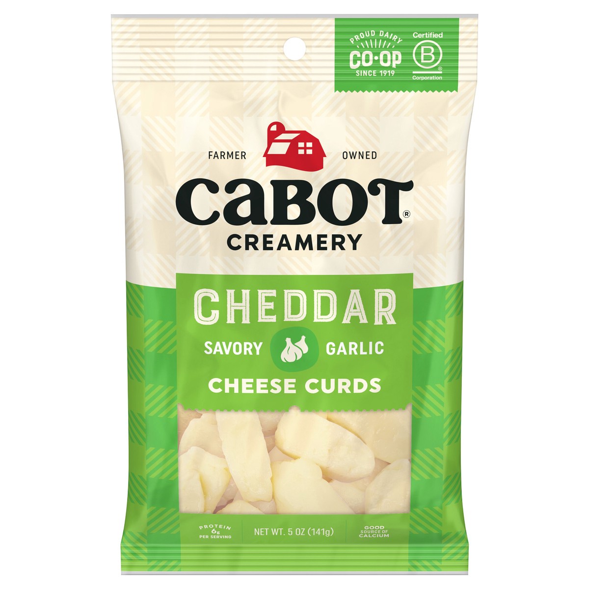 slide 1 of 5, 12/5Oz Garlic Cheese Curds, 5 oz