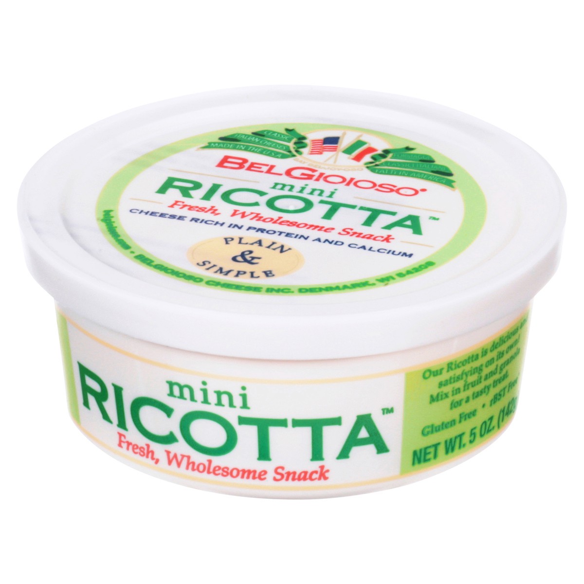 slide 11 of 12, BelGioioso Mini Ricotta Cheese 5 oz, 5 oz