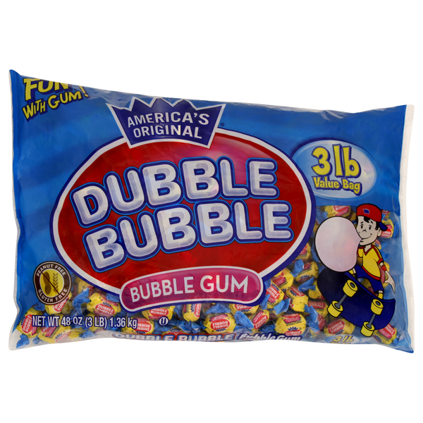 slide 1 of 1, Dubble Bubble Bubble Gum 48 oz, 48 oz