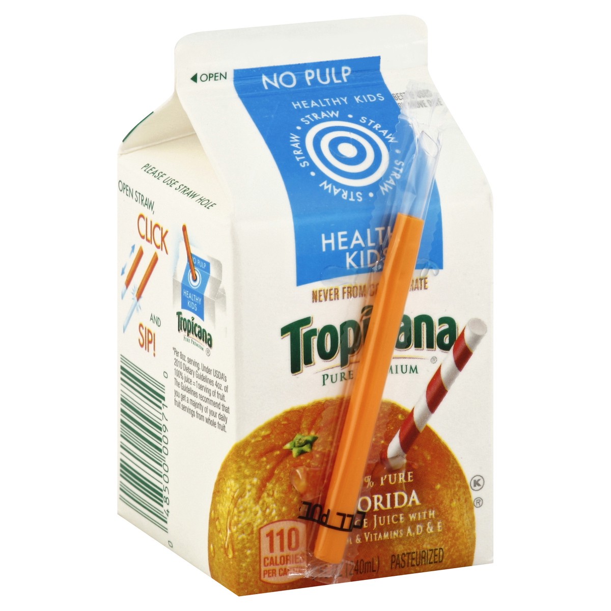 slide 2 of 4, Tropicana 100% Juice - 8 oz, 8 oz