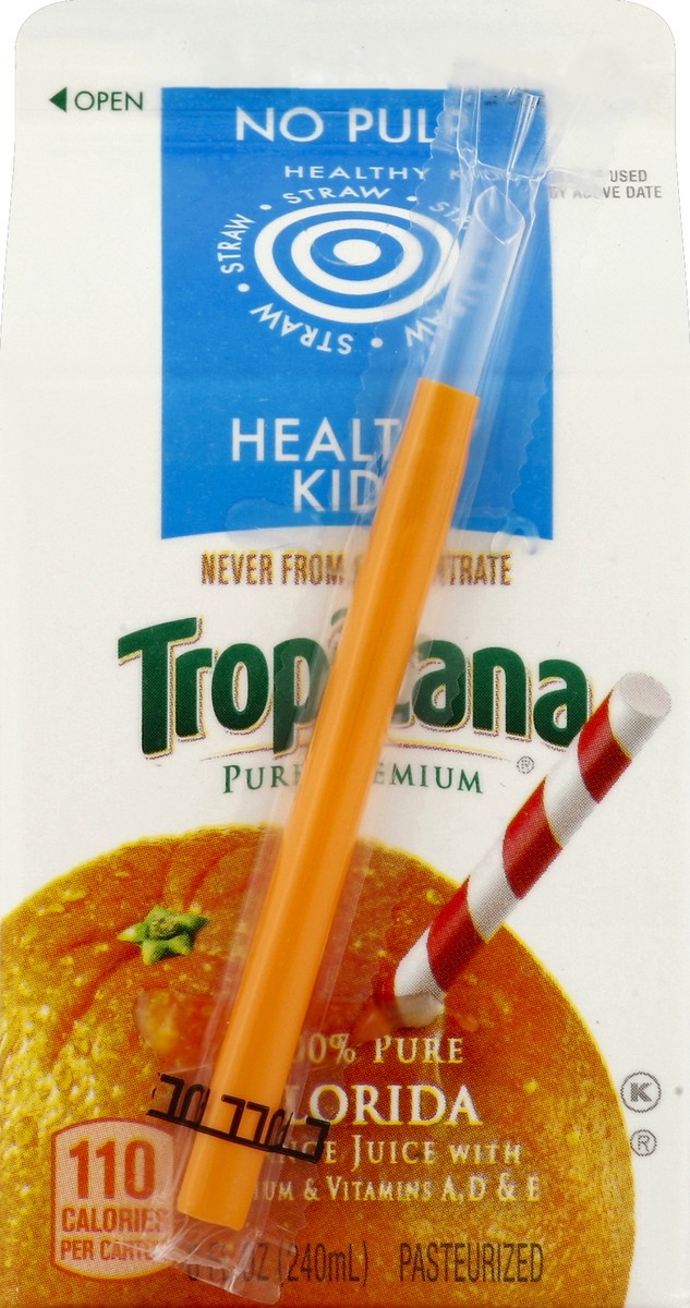 slide 1 of 4, Tropicana 100% Juice - 8 oz, 8 oz