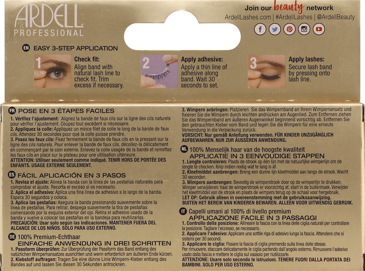 slide 7 of 10, Ardell Lashes 1 ea, 1 ct